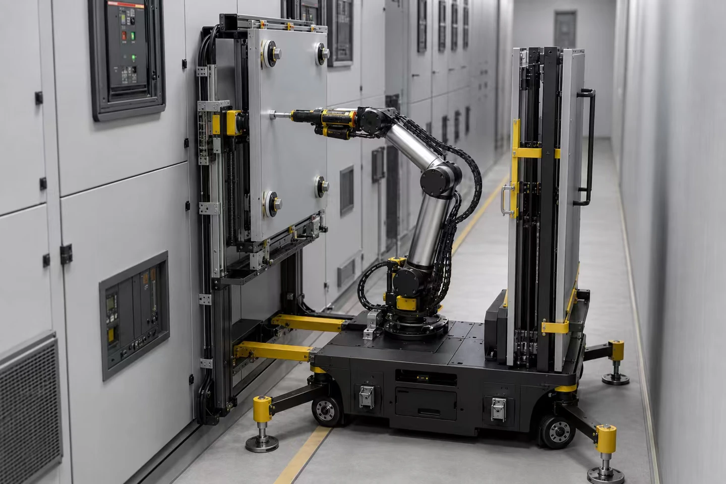 变电站检修机器人作业场景